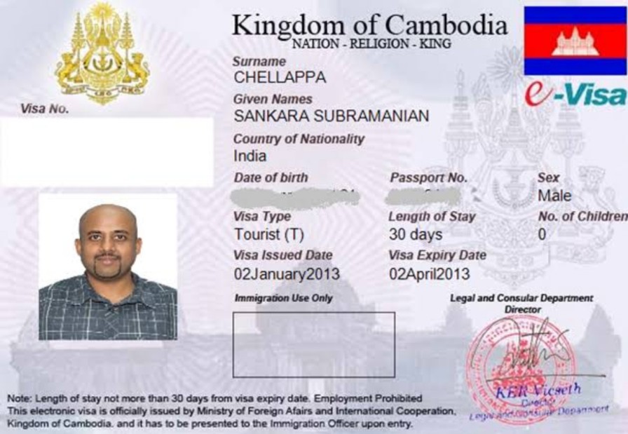 Cambodia visit visa 